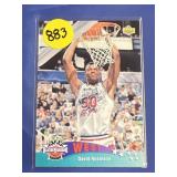 EARLY CARD 1993 UPPERDECK HOF DAVID ROBINSON
