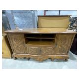 TV Console 4-Door & DVD Player Compartment