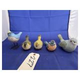 5 Pcs - Decorative Birds
