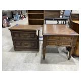 2 Pcs - End Table 23"L x 28"W x 23"H & More