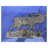 Cast Iron Moose Key Hanger