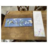 2 - Canvas Wall Art 36"x12"