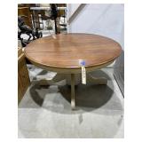 Wood Round Coffee Table 37"Dia