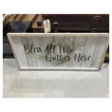 Framed Wall Art 37"x17"