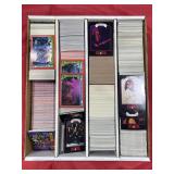 Box of 70's & 80's Football 90's Basketball Cards