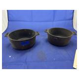 2 - Sante Cast Iron Pots
