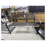 Metal Park Bench 50"