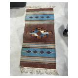 Wool Woven Native American Rug