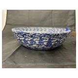 Roseville Spongeware Bowl