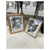 2 Pcs Framed Pics - Humphrey Bogart - Boggy 1 & 2
