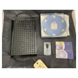 2pc - 1998 Wedgwood Plate & BBQ grill pan