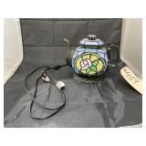 Tiffany Style Teapot Lamp