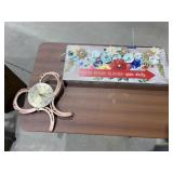 Horseshoe Battery Op Wall Clock - Wood Dï¿½cor