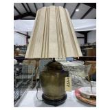 Metal Table Lamp w/Shade 36"H