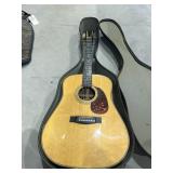 Hondo Acoustic Guitar 6-String in Case