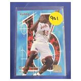 SPECIAL FLEER ISSUE HOF SHAQUILLE ONEAL CARD