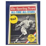 1976 TOPPS HOF TY COBB CARD