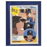 1983 TOPPS HOF NOLAN RYAN CARD
