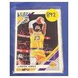 2019 DONRUSS LEBRON JAMES CARD