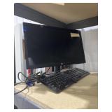 HP 21" Monitor w/Keyboard - Power Cord
