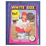 HIGH GRADE VINTAGE 1975 TOPPS TERRY FOSTER