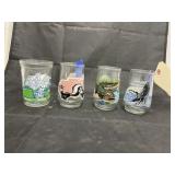 4 Pcs Jelly Jars - World Wildlife Fund & More