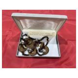 Southwest Style Wooden Eagle Necklace