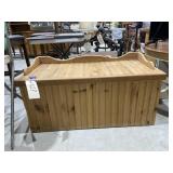 Wood Cedar Chest 37"L x 17"W x 16"H