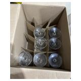 7 - Clear Glass Stemware