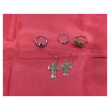 4 - Assorted Rings & Earrings
