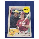 1983 FLEER ROSE/STARGELL CARD