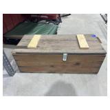 Wood Foot Locker 38"L x 16"W x 13"H