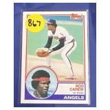 1983 TOPPS HOF ROD CAREW CARD