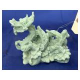 Green Poly Chinese Dragon