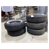 5 - 14" Tires & Wheels Goodyear 205 75R/14