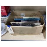 Box of Assorted Vinyl Records - Atlas & More