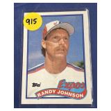 ROOKIE CARD 1989 TOPPS HOF RANDY JOHNSON