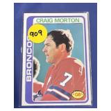1978 TOPPS CRAIG MORTON CARD