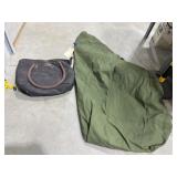 Army Style Duffel Bag & Bellaruso Canvas Bag