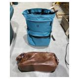 Softside Cooler - Backpack - Leather Purse