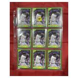 9 - 1990 Score Cal Ripkin Jr Sheet