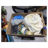 Fleece Blanket - Tuff Clear Duct Tape -Rope