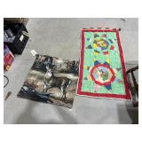 Wildlife Curtain & Machine Sewn Wall Hanging