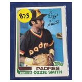 EARLY CARD 1982 TOPPS HOF OZZIE SMITH
