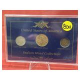 US Indian Head Collection