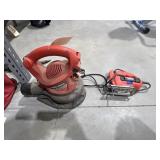 Black & Decker Elec Blower & Corded Jigsaw