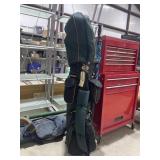 Assorted Golf Clubs in Bag