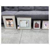 4 Pcs - Assorted Framed Native American Art