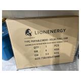 Lion Energy Solar Panel 100W in box