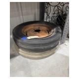 2 - Tractor Tires - 1 Rim 18"